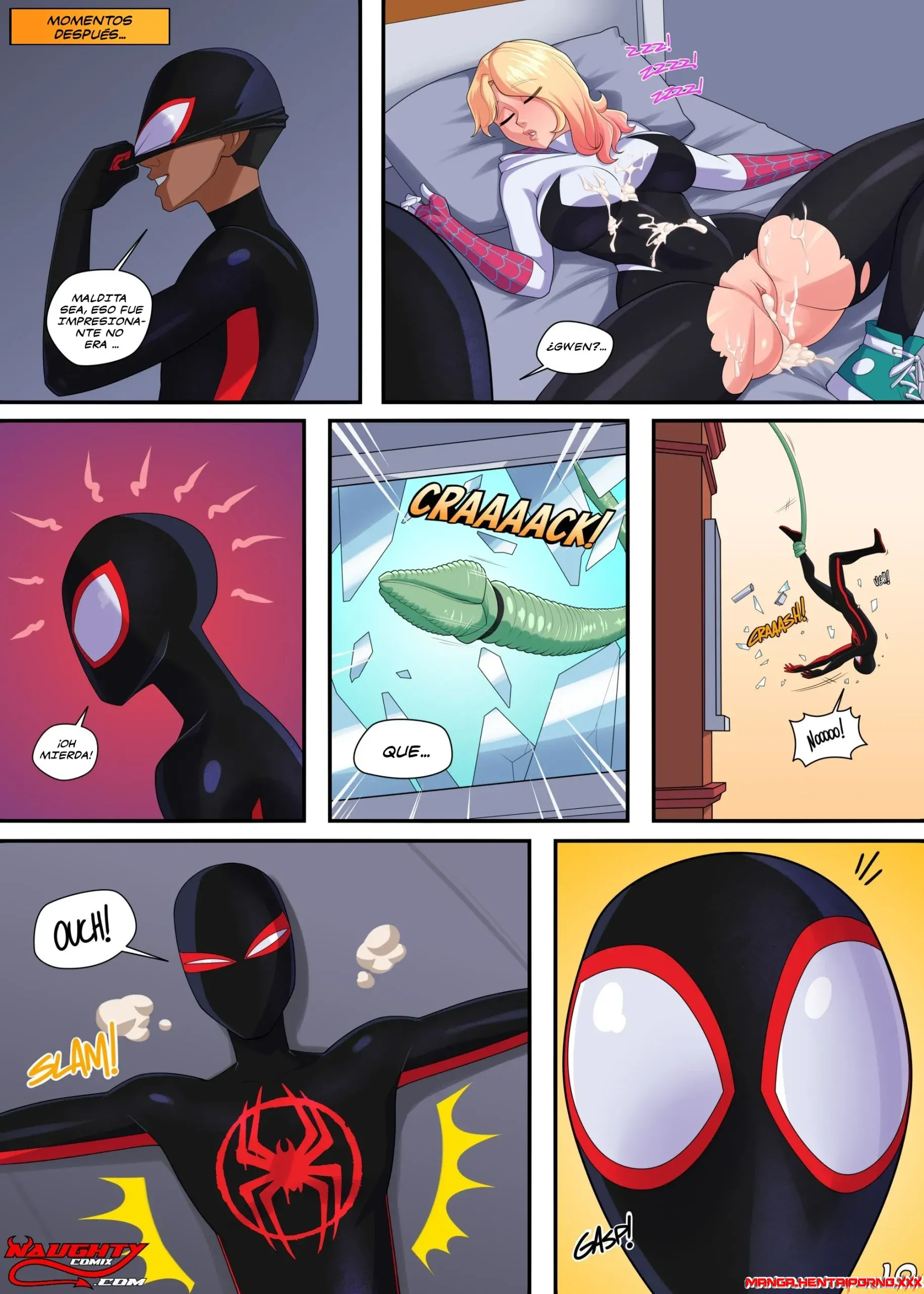 El Pervertido Spider Man (Hombre Araña) - Hombre Araña - comics porno