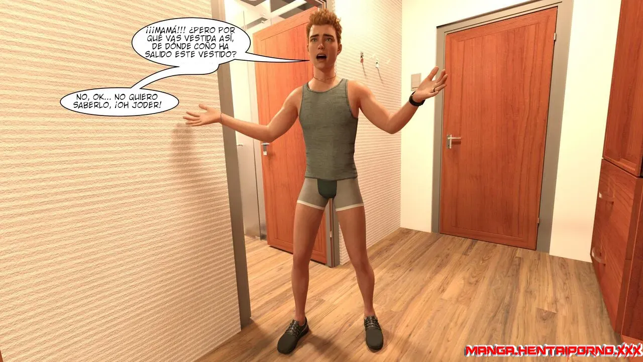 Las flores de mamá - COMICS en 3D - comics porno