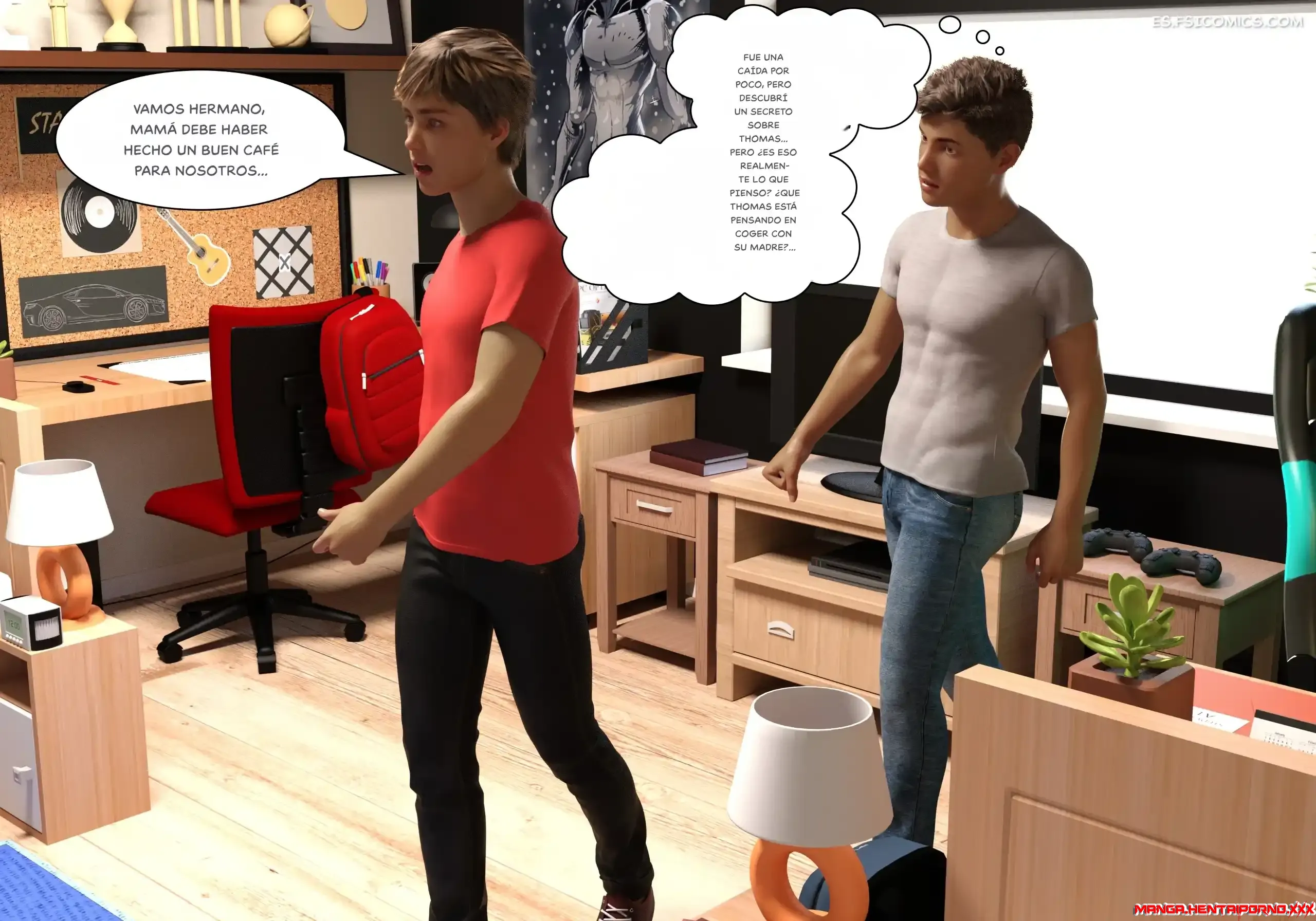 ¿Cómo terminé así? Capítulo 1 - COMICS en 3D - comics porno