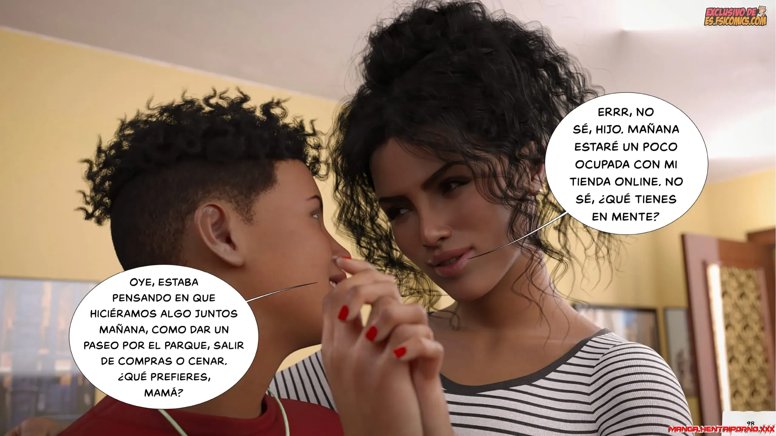 Amor prohibido parte 2 - MANGA HENTAI - comics porno