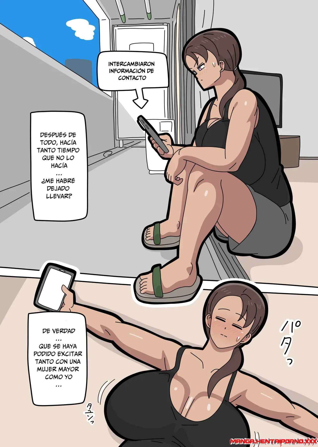Mineko-san, la vecina 1 - MANGA HENTAI - comics porno