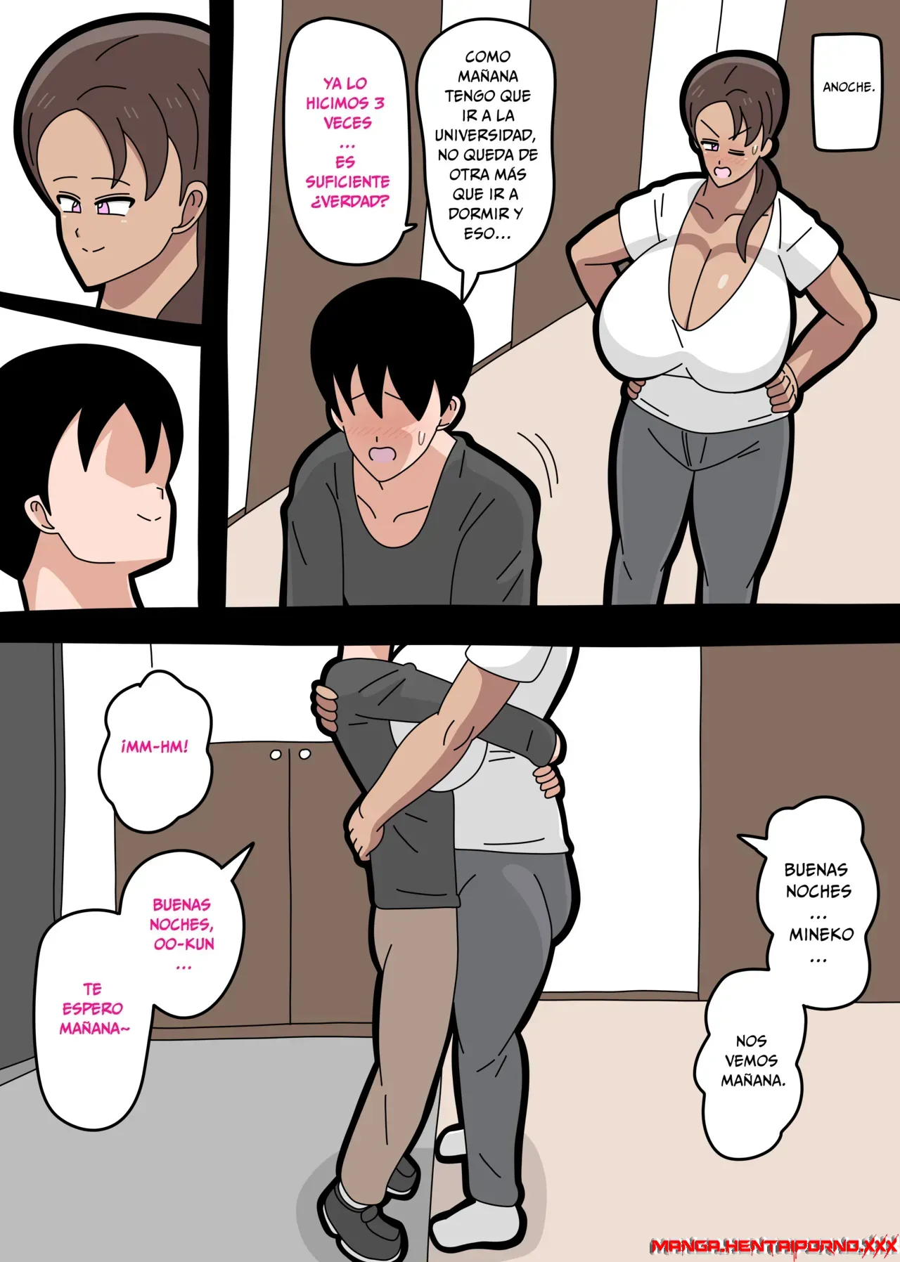 Mineko-san, la vecina 1 - MANGA HENTAI - comics porno