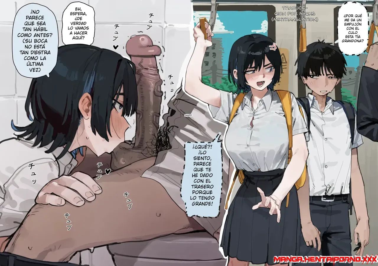 Amiga marimacho a la que se le da bien chupar  - ANIME VARIADO - comics porno