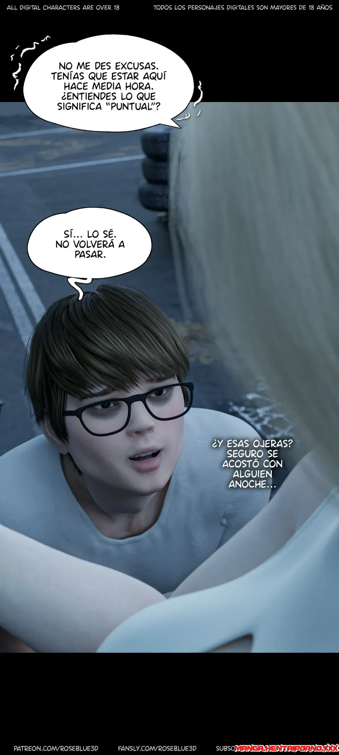 La Viuda de mi Vecina 56 - Comics 3D - COMICS en 3D - comics porno
