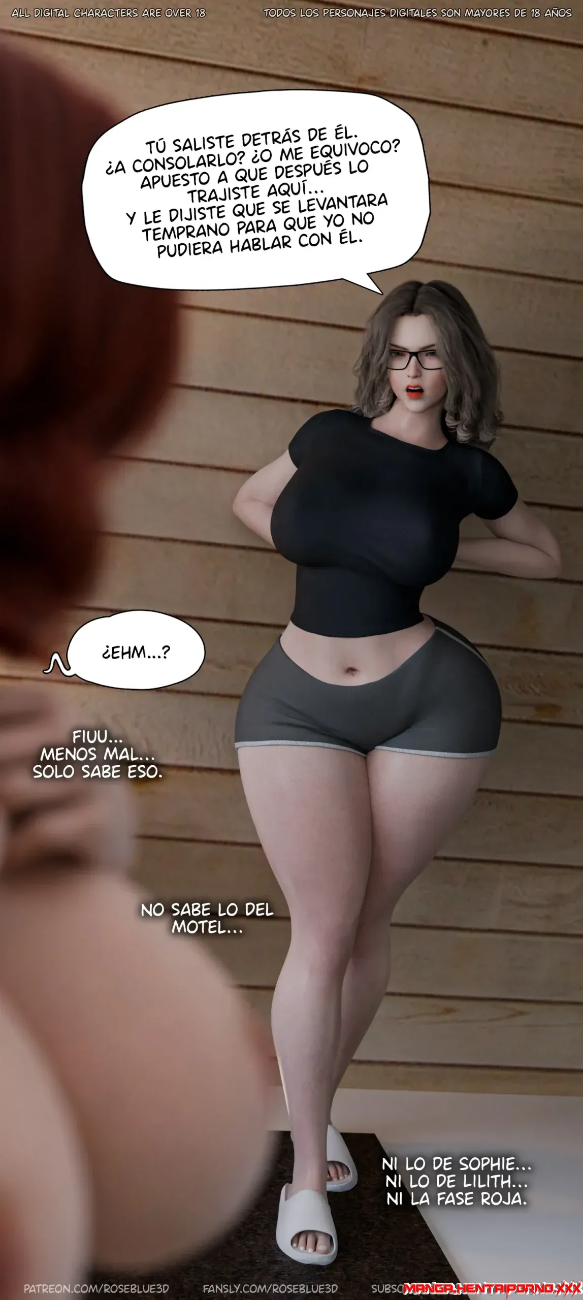 La Viuda de mi Vecina 56 - Comics 3D - COMICS en 3D - comics porno