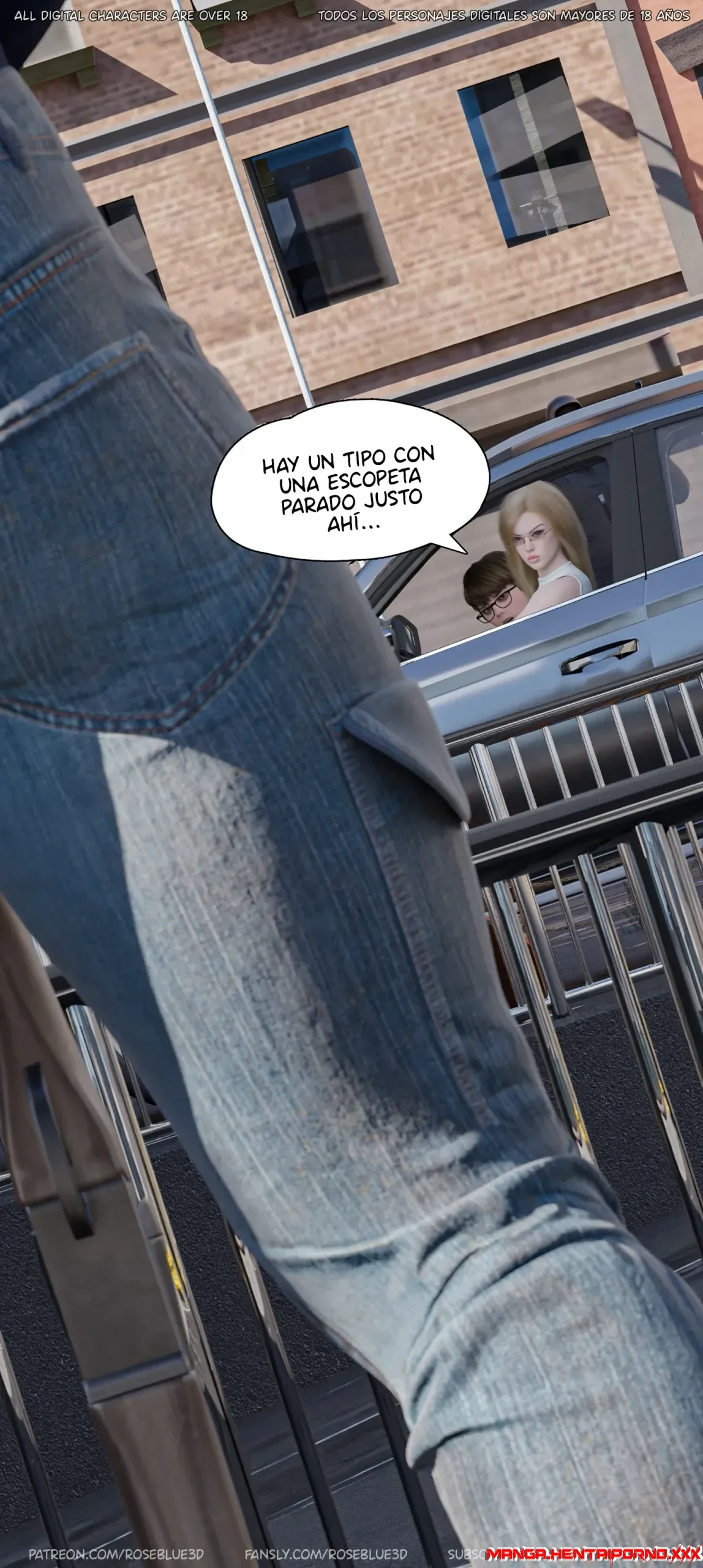 La Viuda de mi Vecina 56 - Comics 3D - COMICS en 3D - comics porno