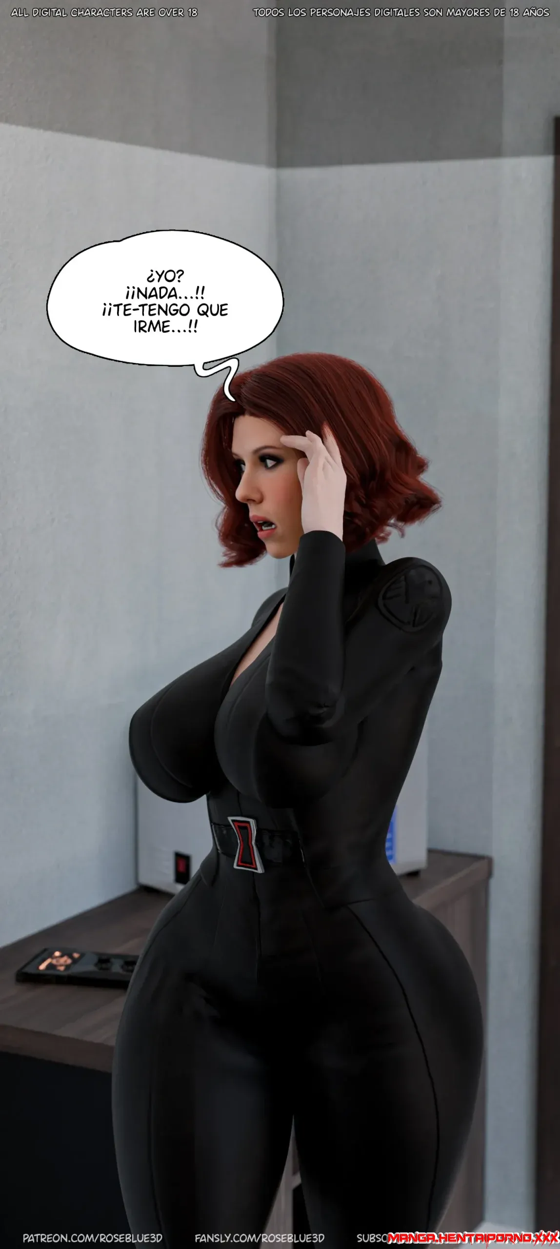La Viuda de mi Vecina 56 - Comics 3D - COMICS en 3D - comics porno