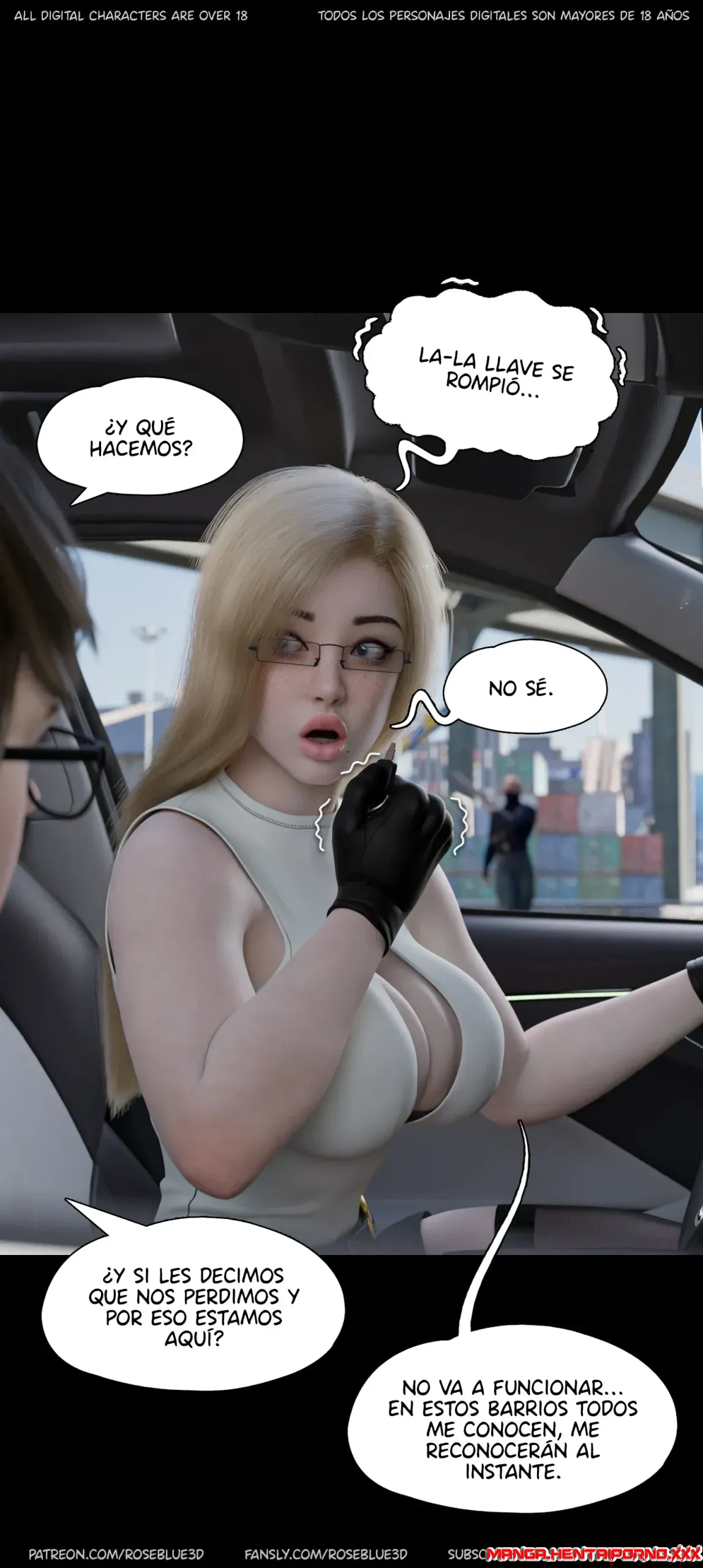 La Viuda de mi Vecina 56 - Comics 3D - COMICS en 3D - comics porno
