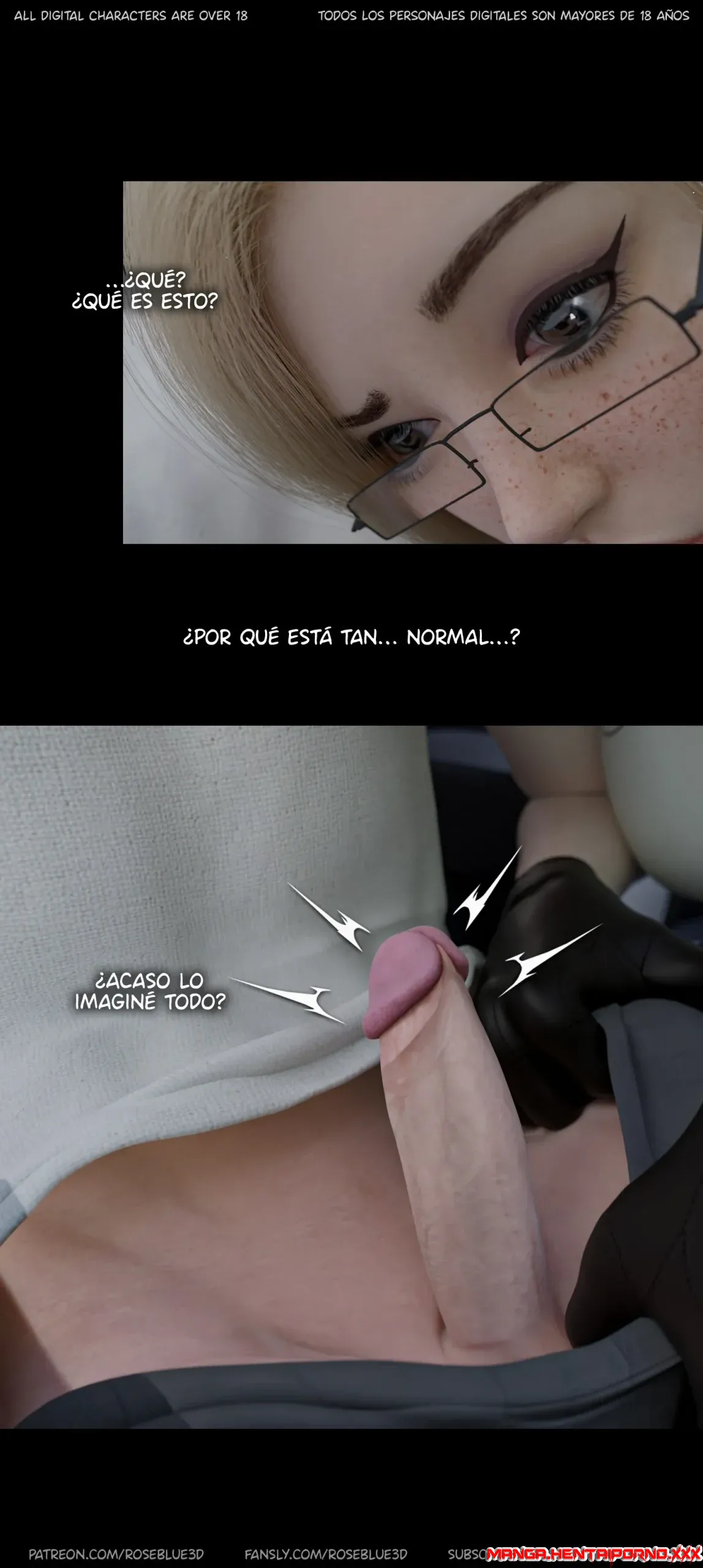 La Viuda de mi Vecina 56 - Comics 3D - COMICS en 3D - comics porno