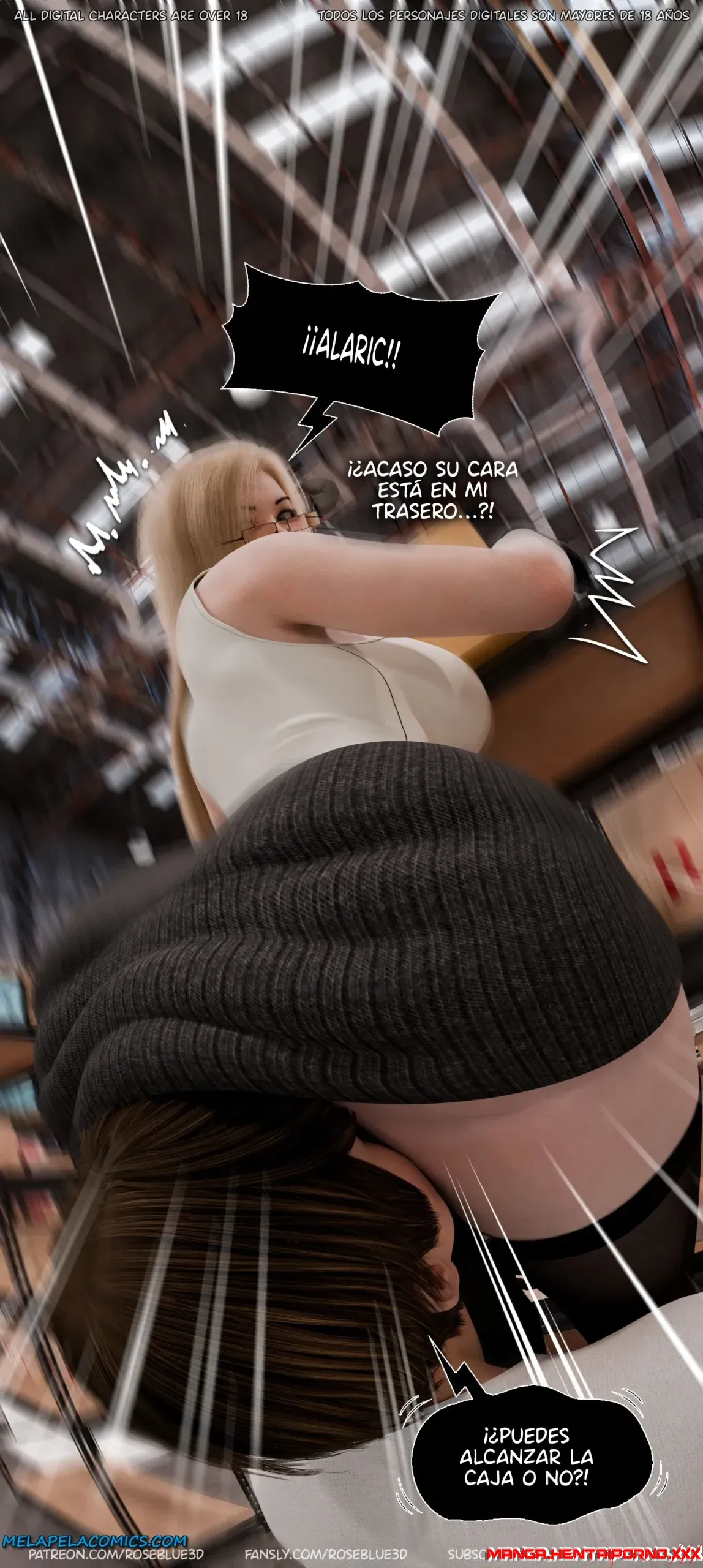 La Viuda de mi Vecina 56 - Comics 3D - COMICS en 3D - comics porno