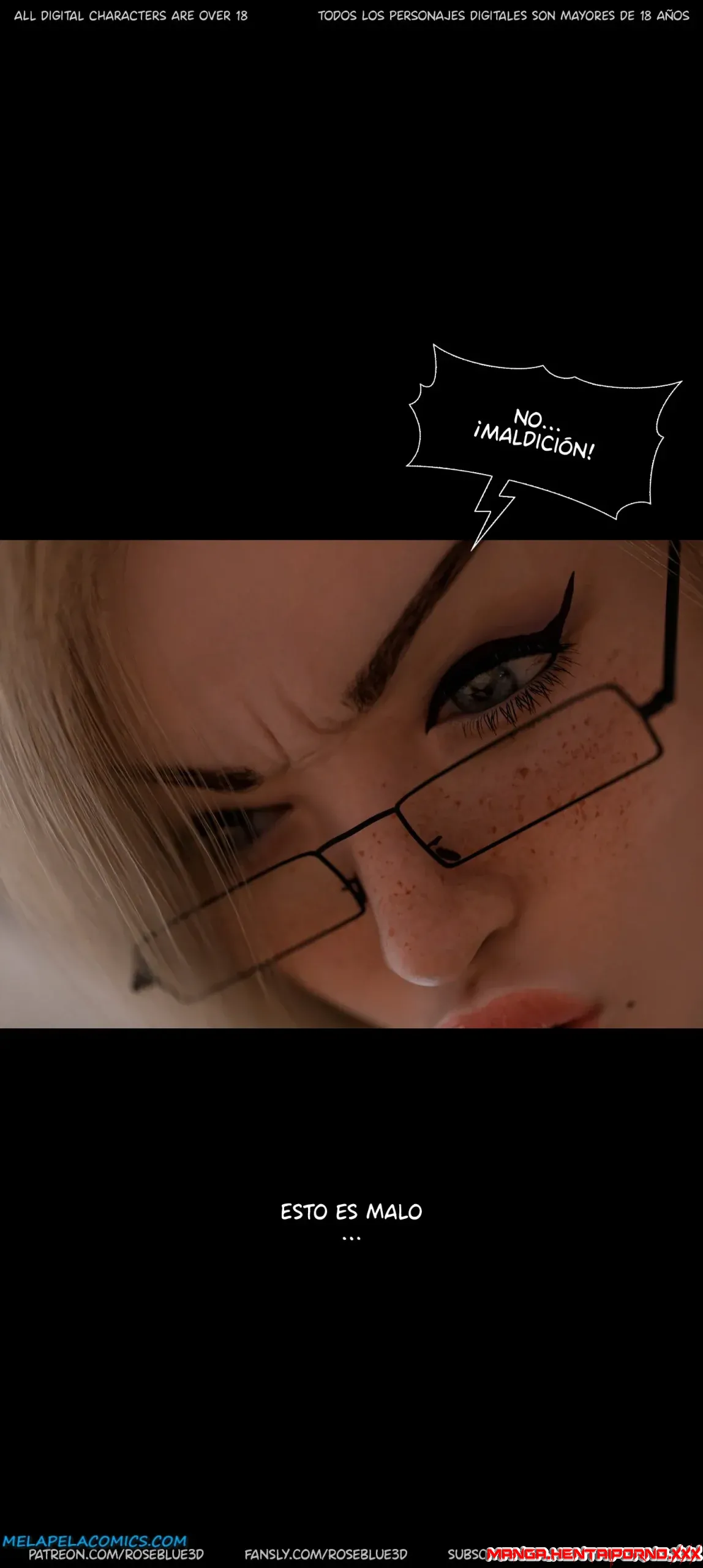 La Viuda de mi Vecina 56 - Comics 3D - COMICS en 3D - comics porno