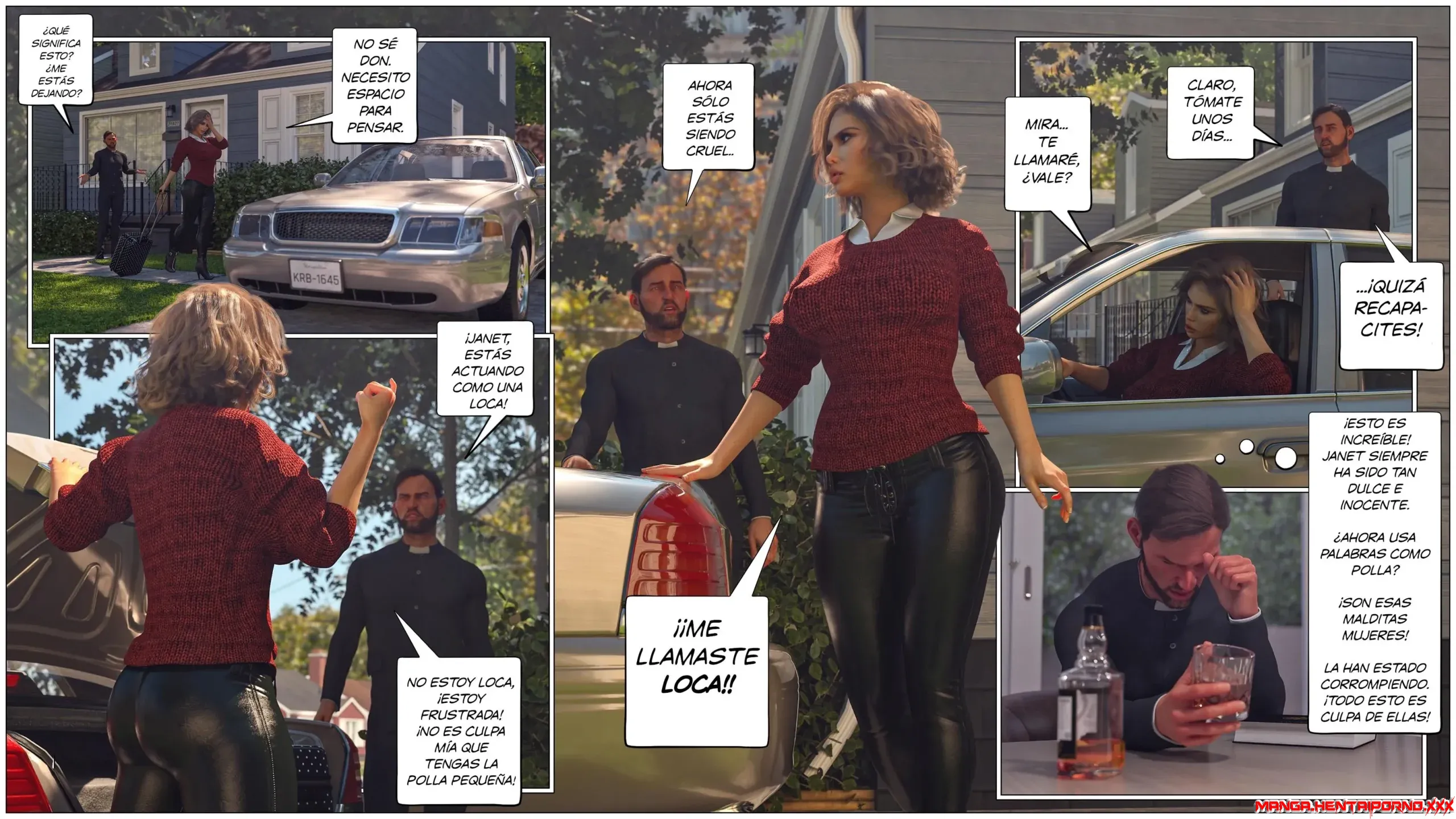 La casa de la señora Madelon Parte 2 - COMICS en 3D - comics porno