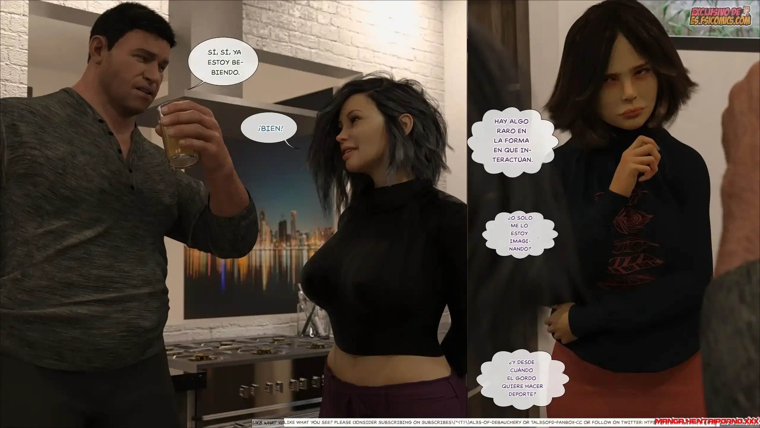 Frutos Prohibidos Parte 6 - COMICS en 3D - comics porno