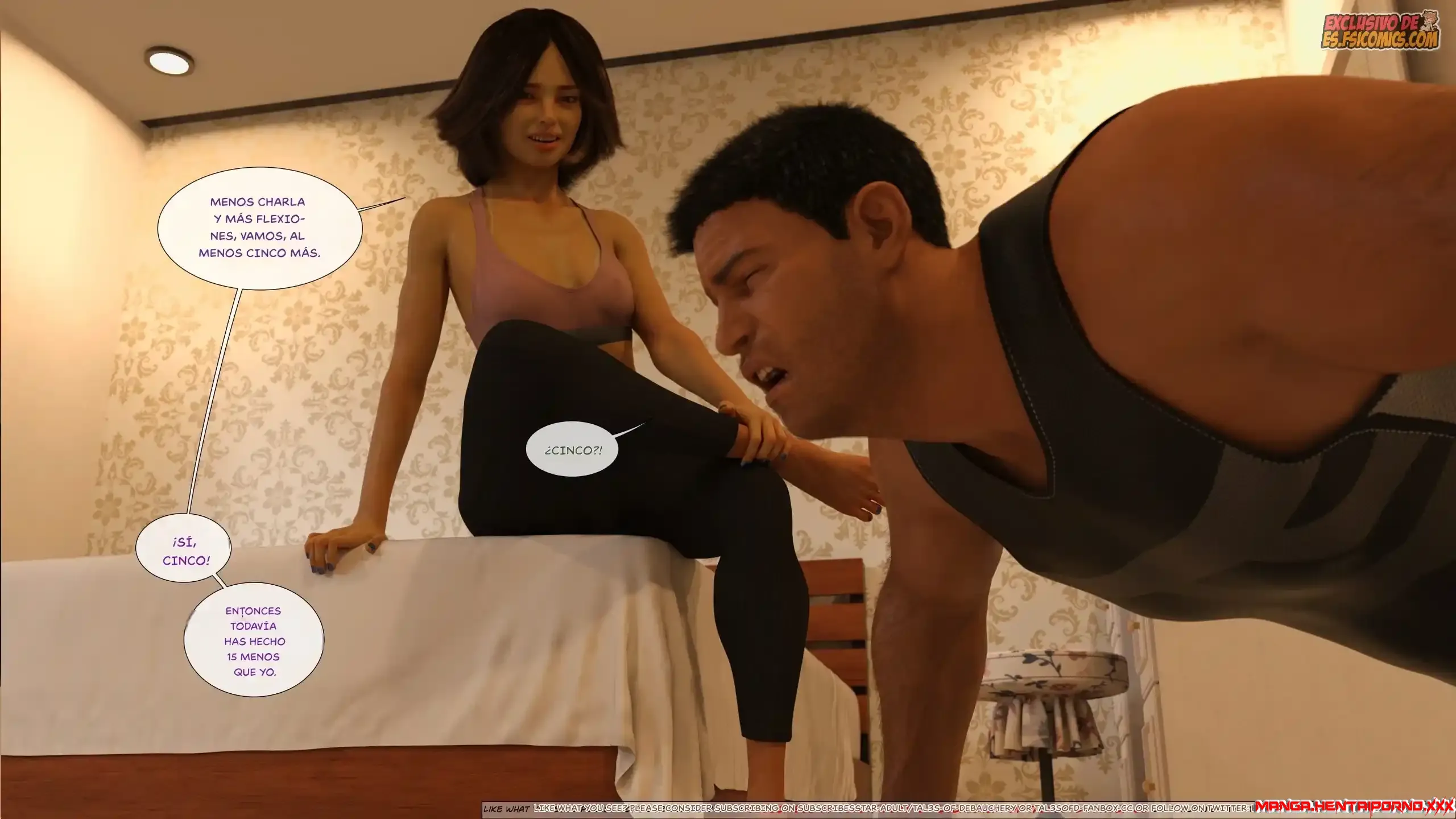 Frutos Prohibidos Parte 6 - COMICS en 3D - comics porno