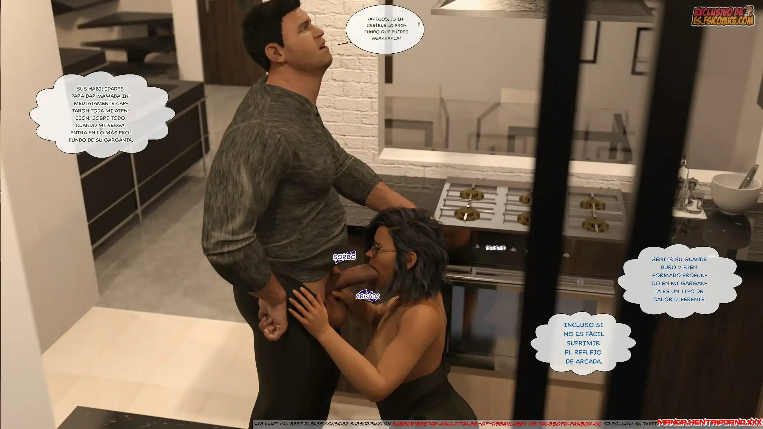 Frutos Prohibidos Parte 6 - COMICS en 3D - comics porno