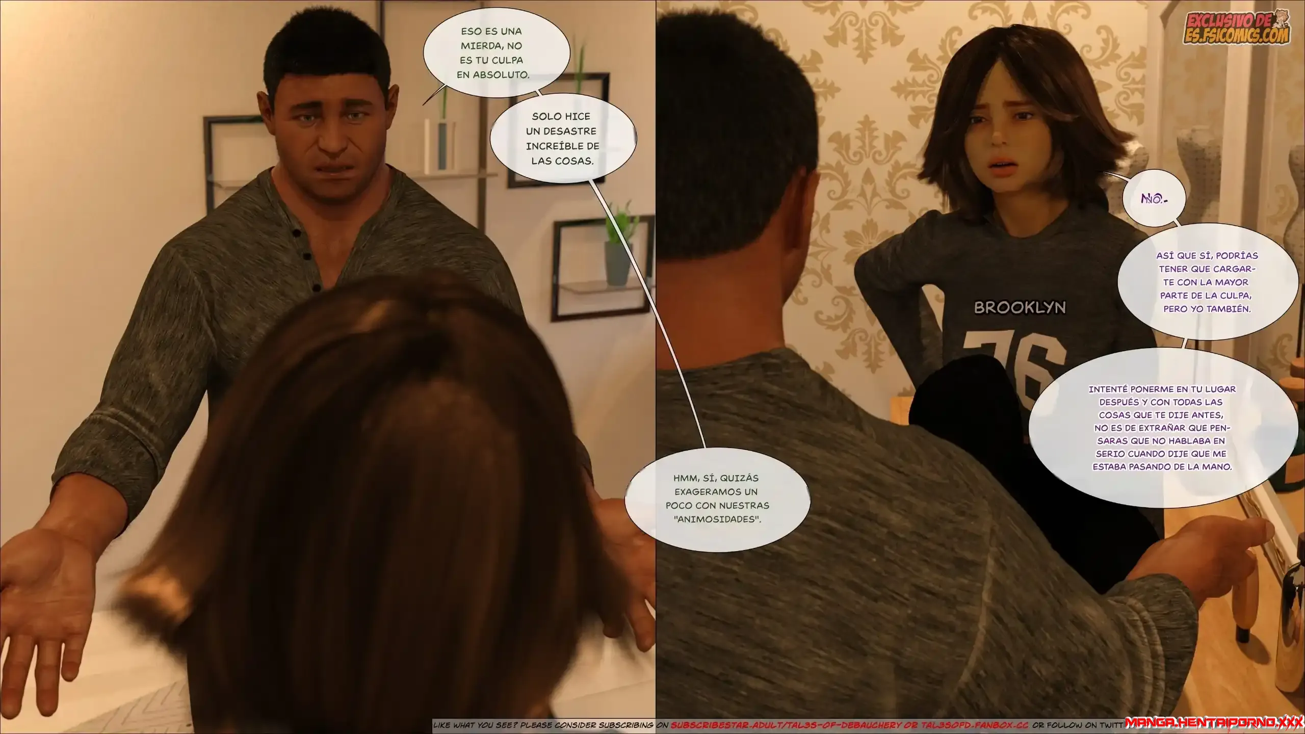 Frutos Prohibidos Parte 6 - COMICS en 3D - comics porno