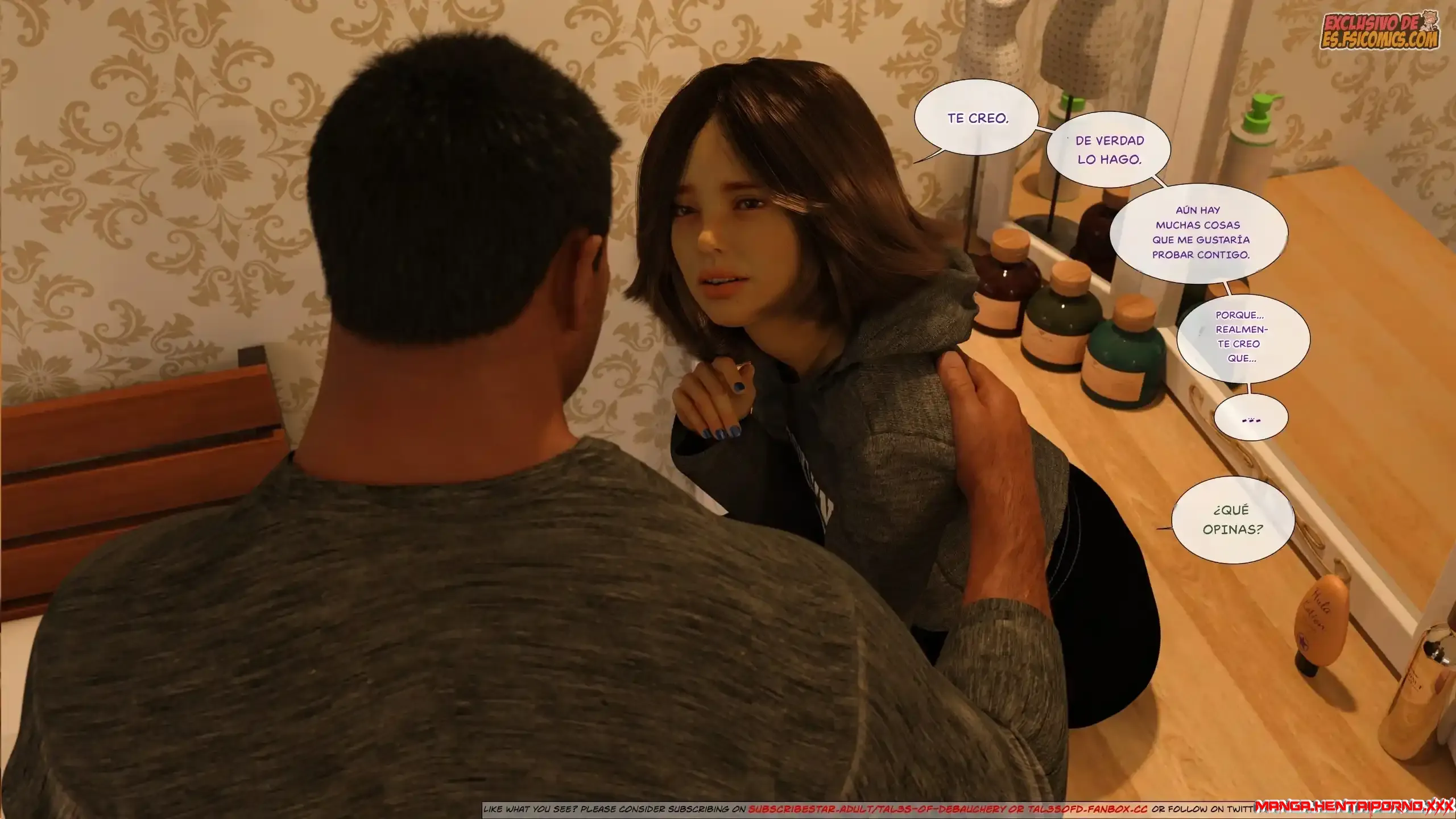 Frutos Prohibidos Parte 6 - COMICS en 3D - comics porno