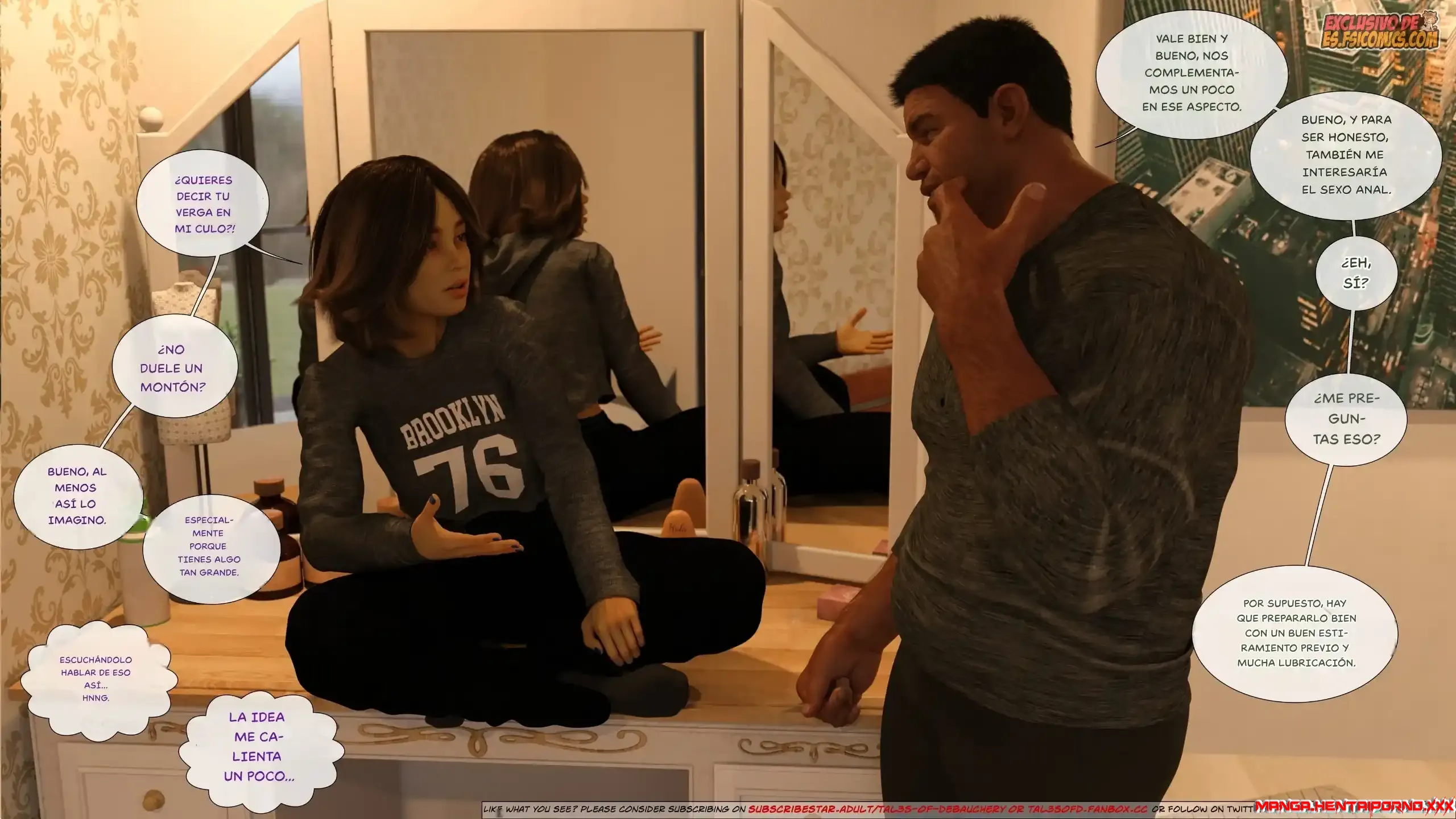Frutos Prohibidos Parte 6 - COMICS en 3D - comics porno