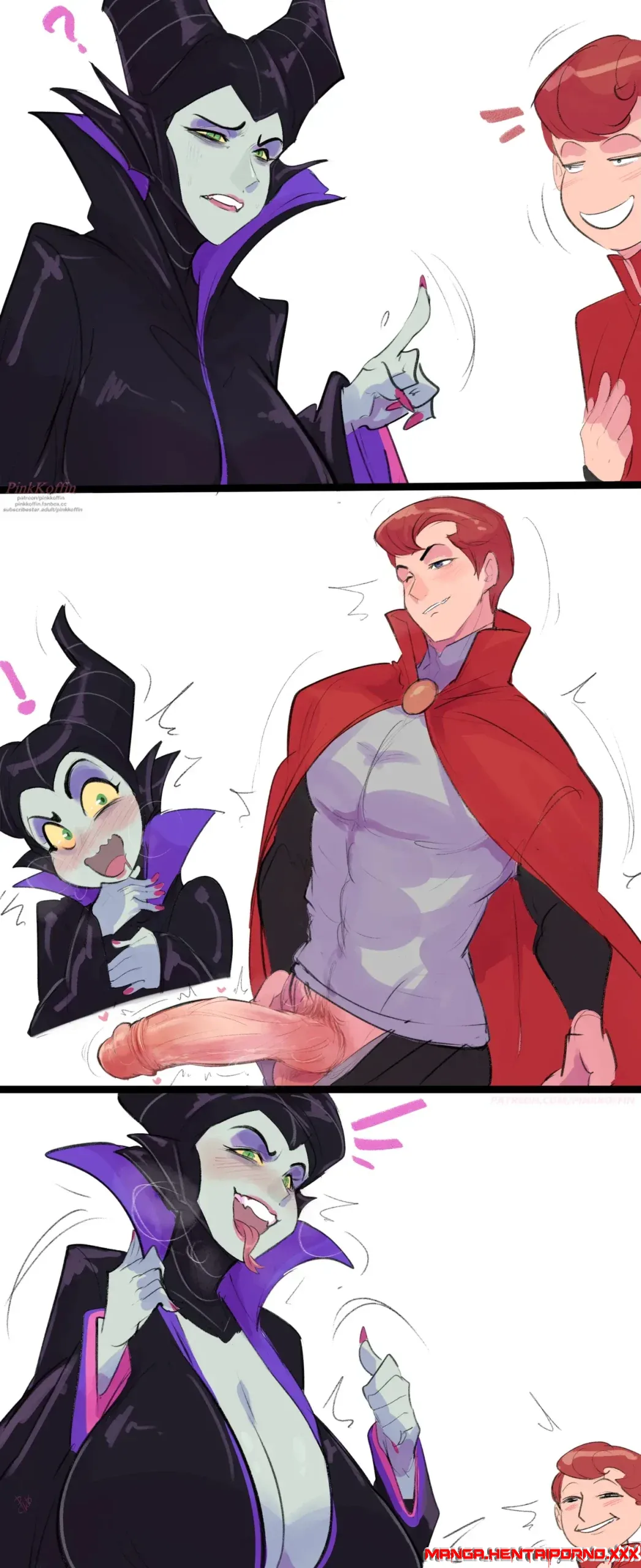 Maléfica (Bella Durmiente) - Disney - comics porno