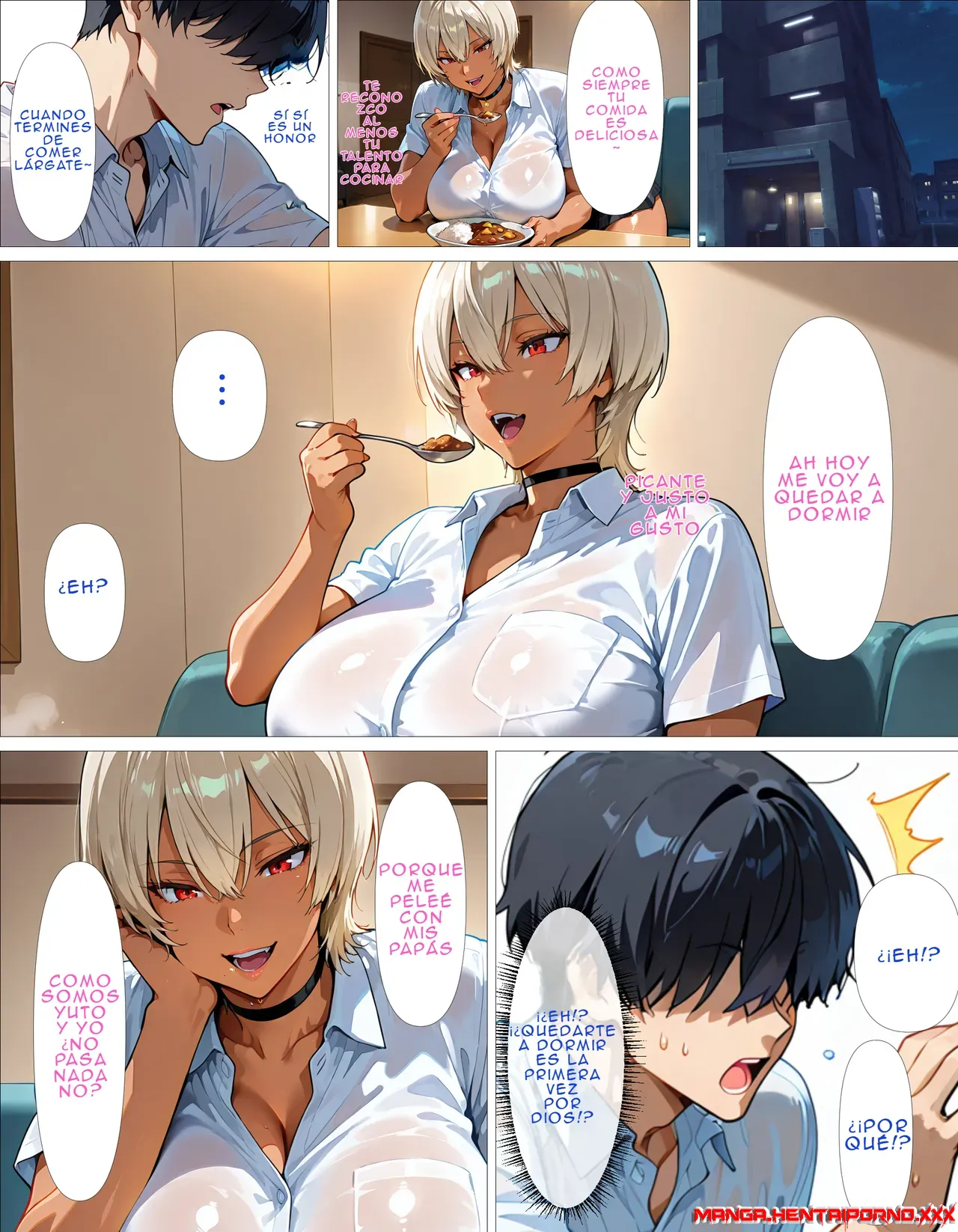 Relación casual con mi amiga de la infancia - COMICS en 3D - comics porno