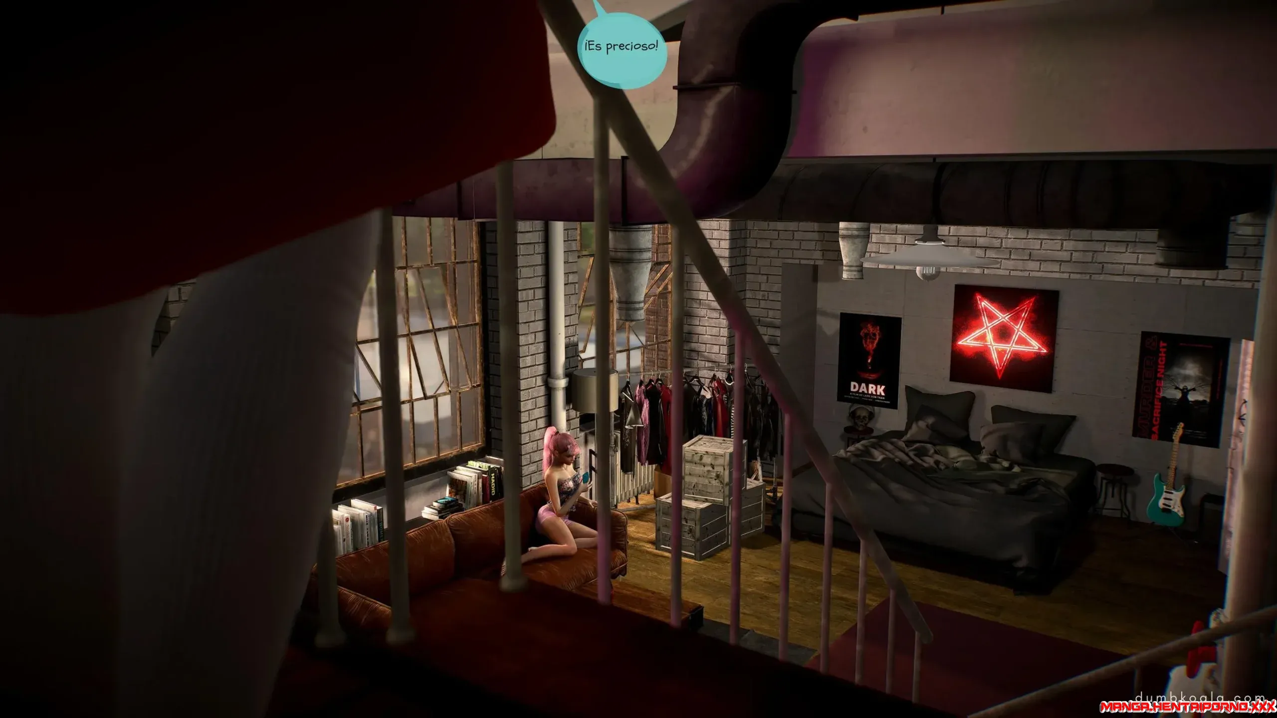 Crush Parte 2 - COMICS en 3D - comics porno