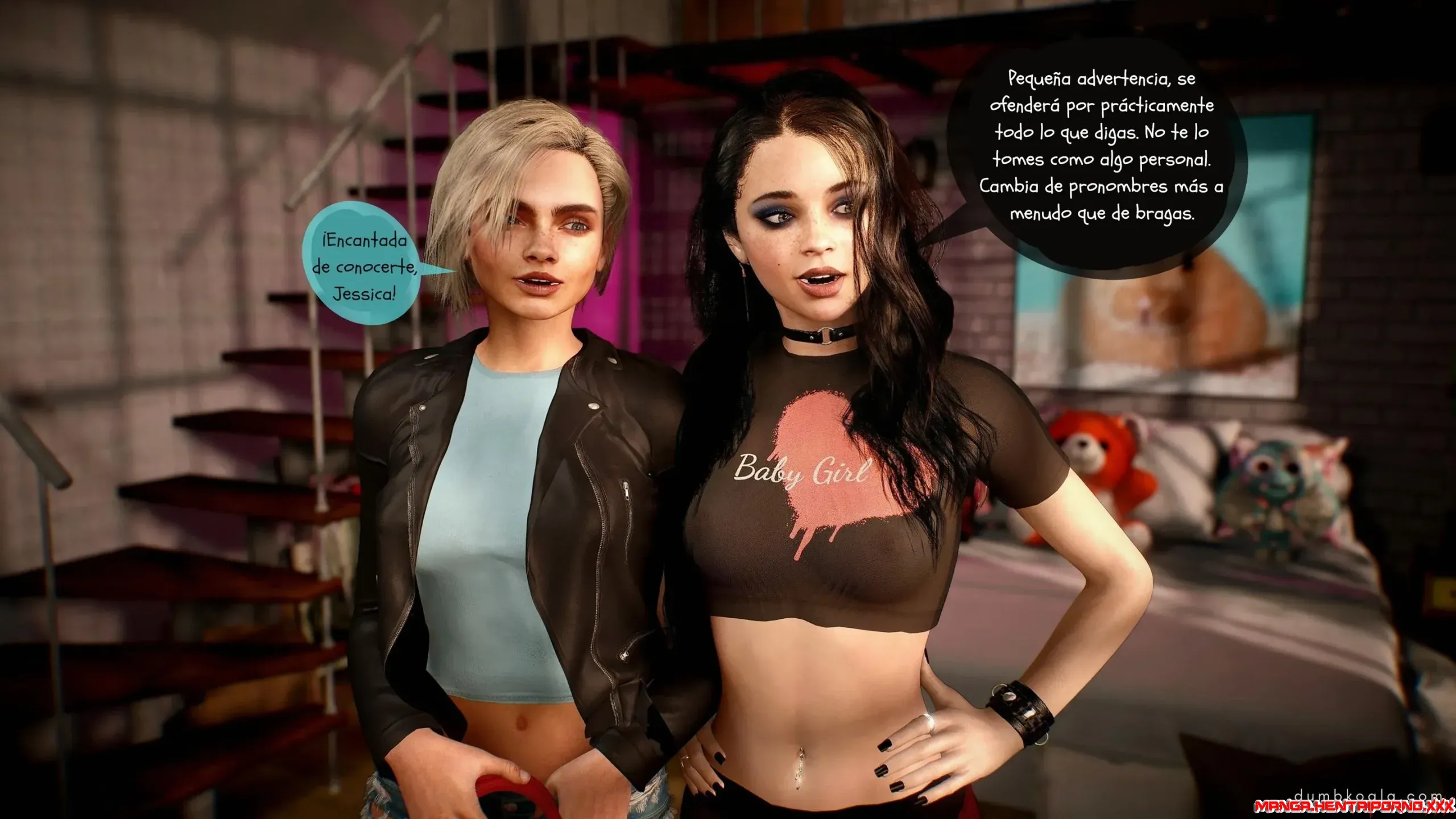 Crush Parte 2 - COMICS en 3D - comics porno
