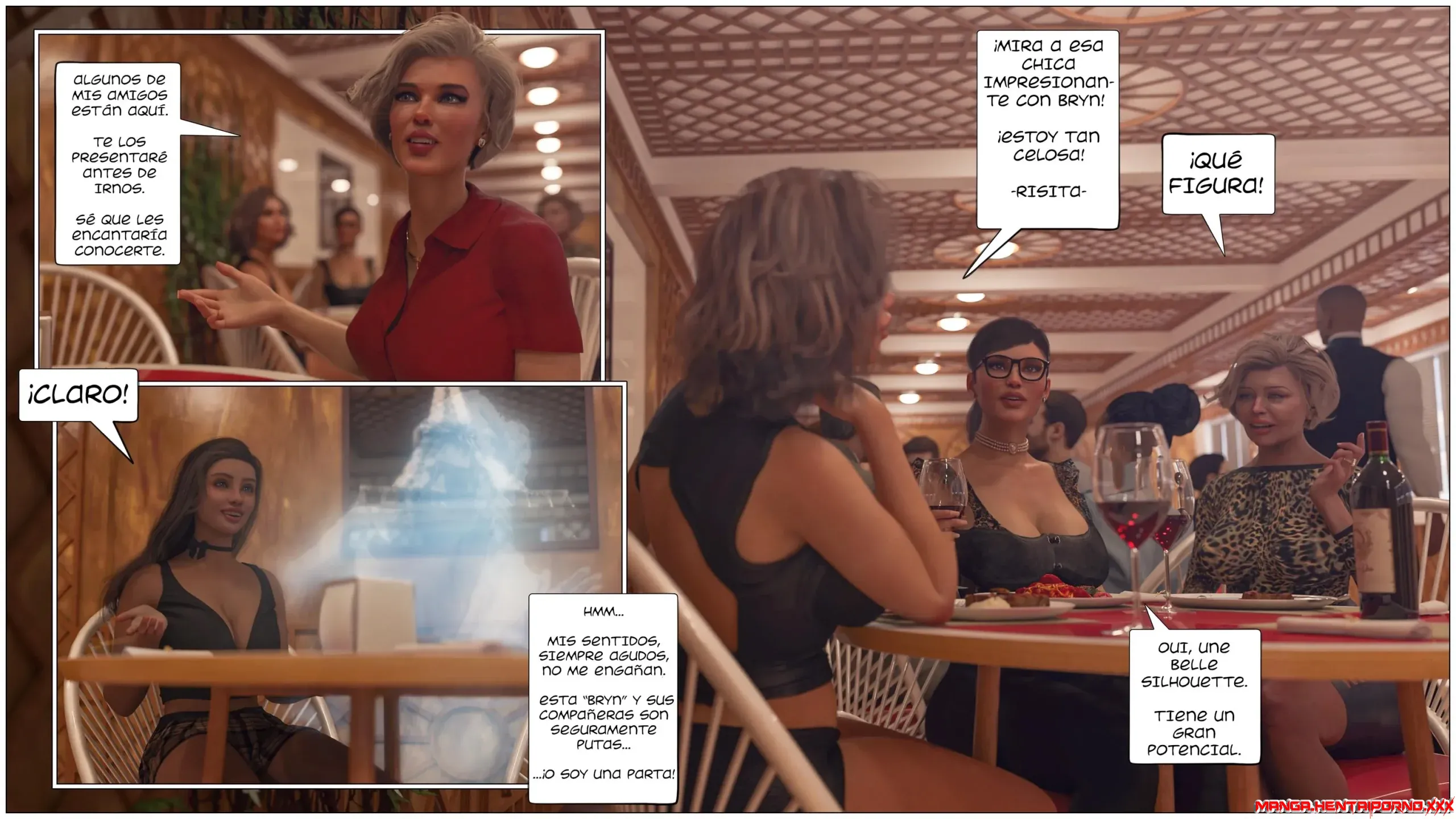 El anillo de la emperatriz romana parte 2 - COMICS en 3D - comics porno