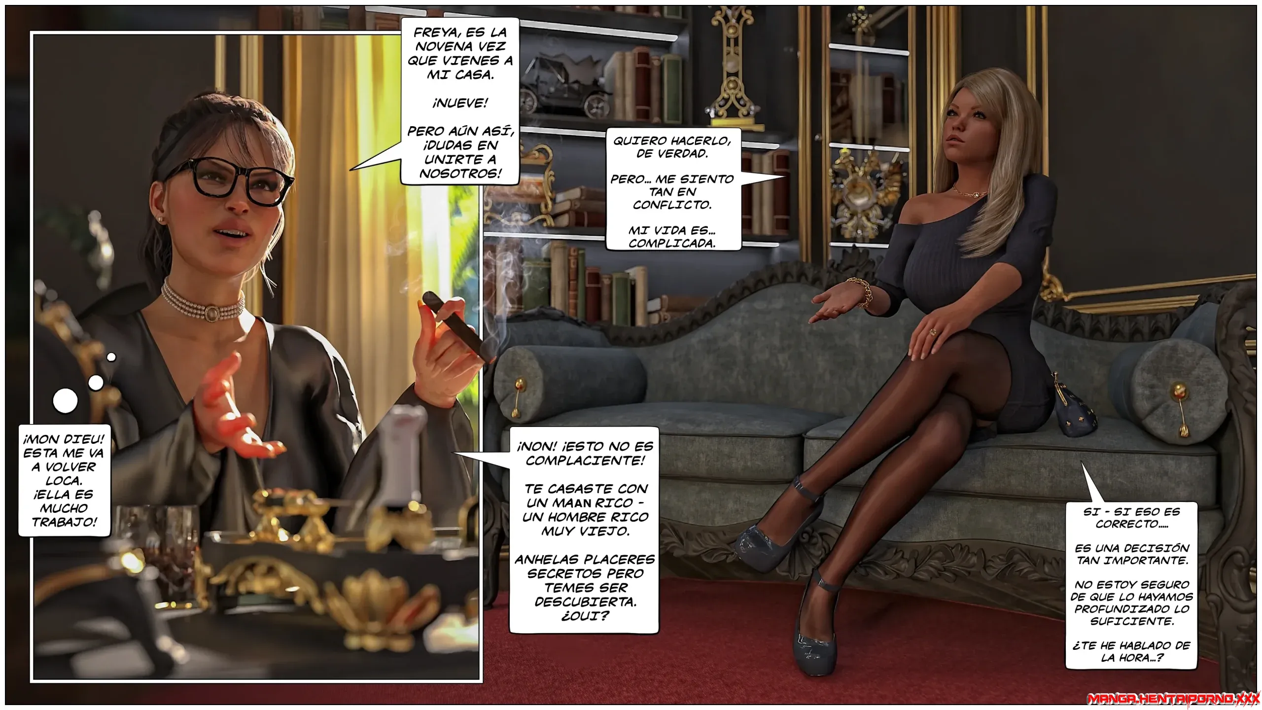 El anillo de la emperatriz romana parte 4 - COMICS en 3D - comics porno