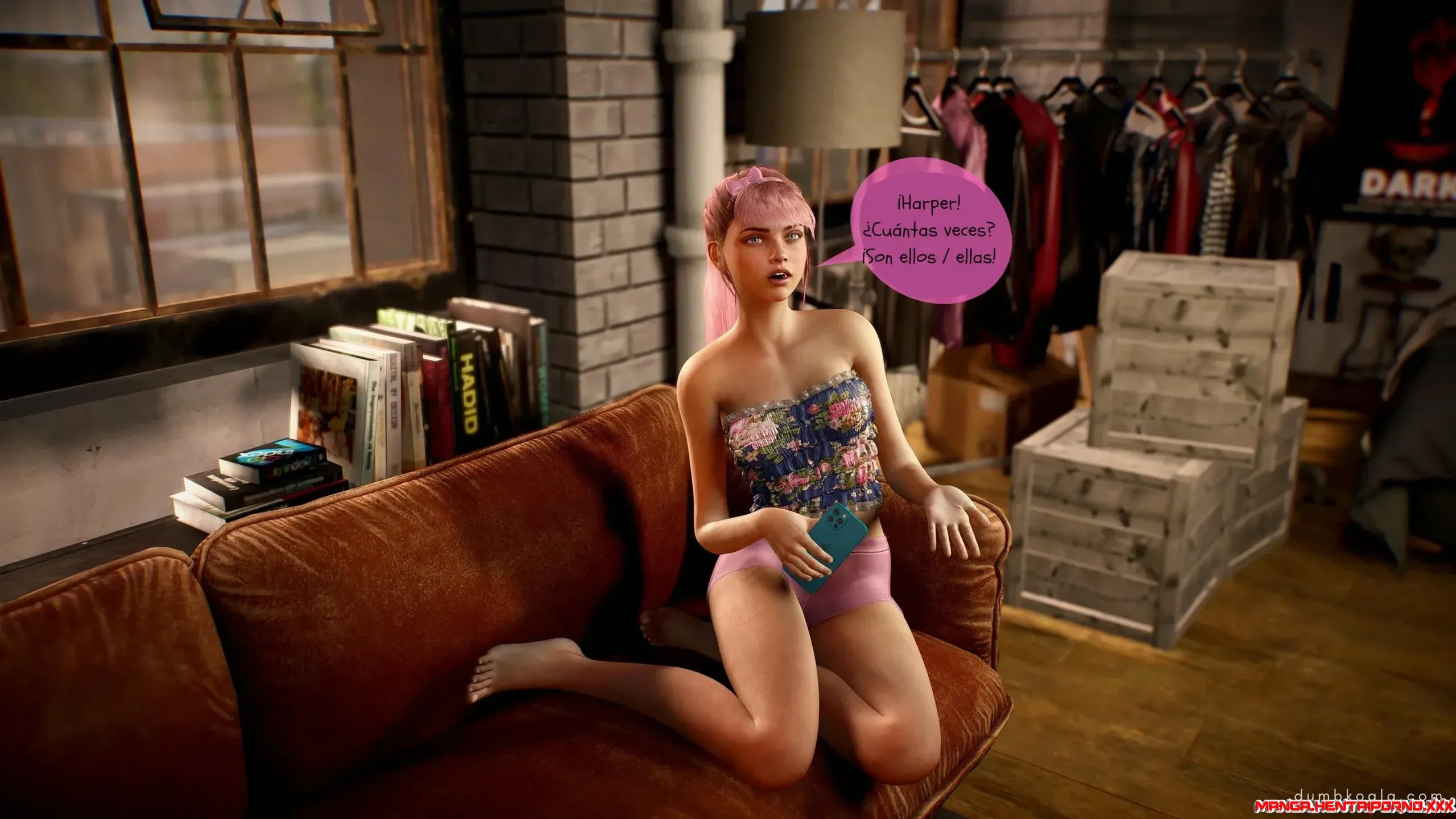 Crush Parte 2 - COMICS en 3D - comics porno