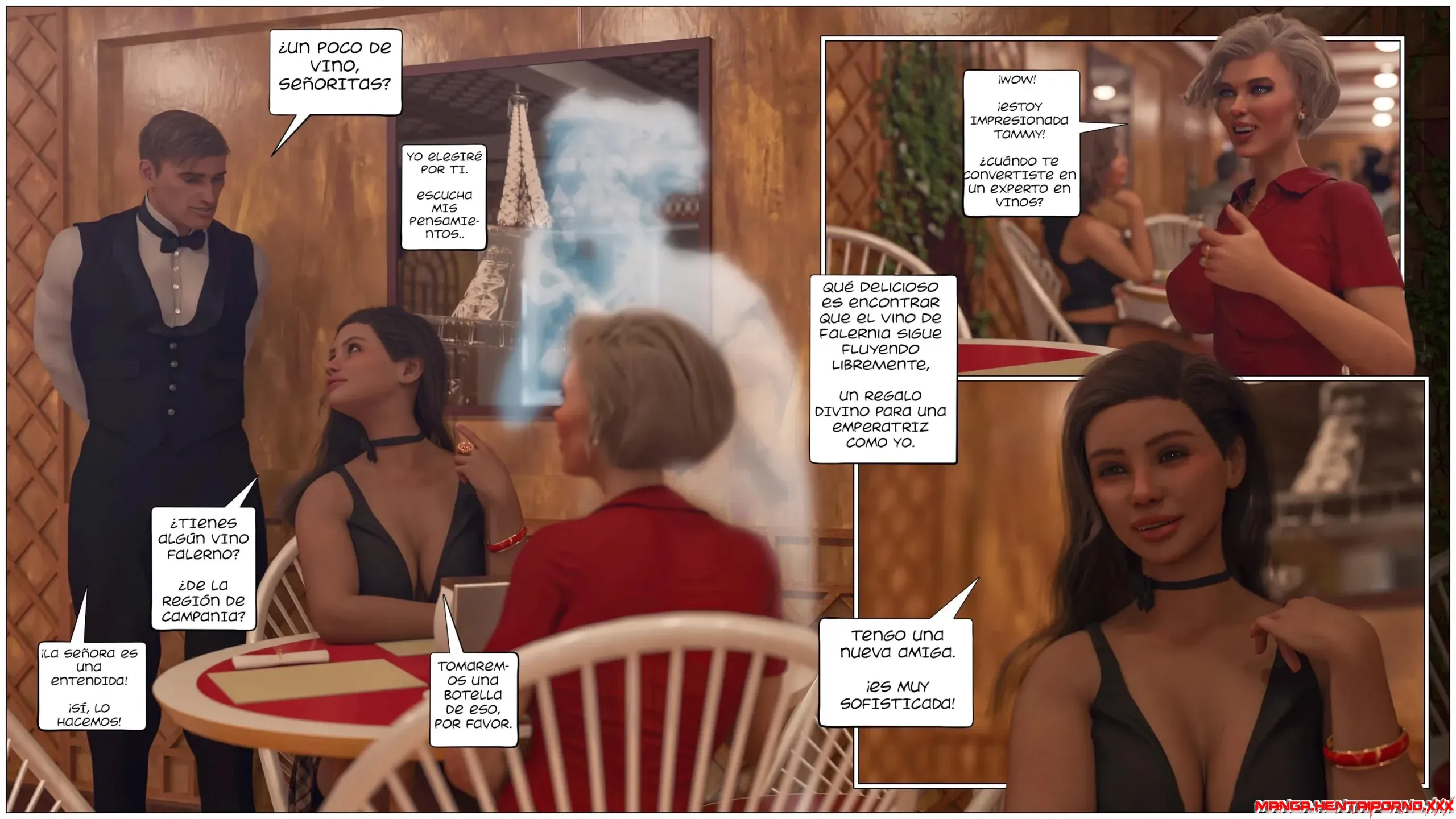 El anillo de la emperatriz romana parte 2 - COMICS en 3D - comics porno