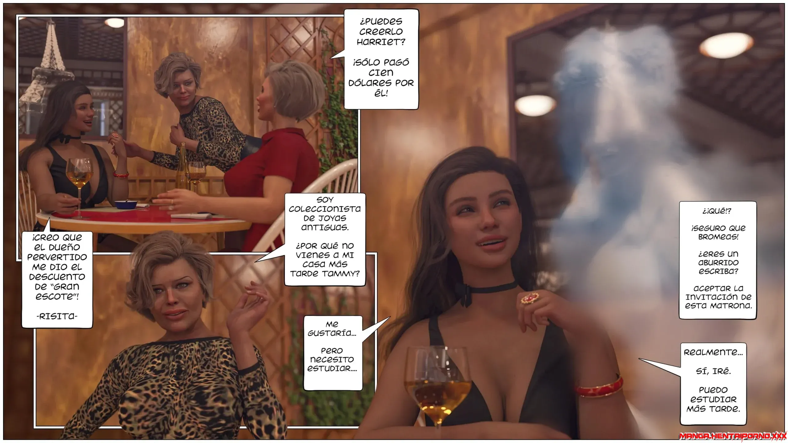 El anillo de la emperatriz romana parte 2 - COMICS en 3D - comics porno