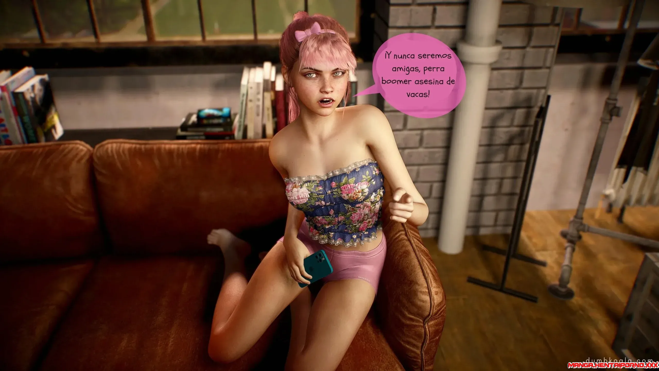 Crush Parte 2 - COMICS en 3D - comics porno