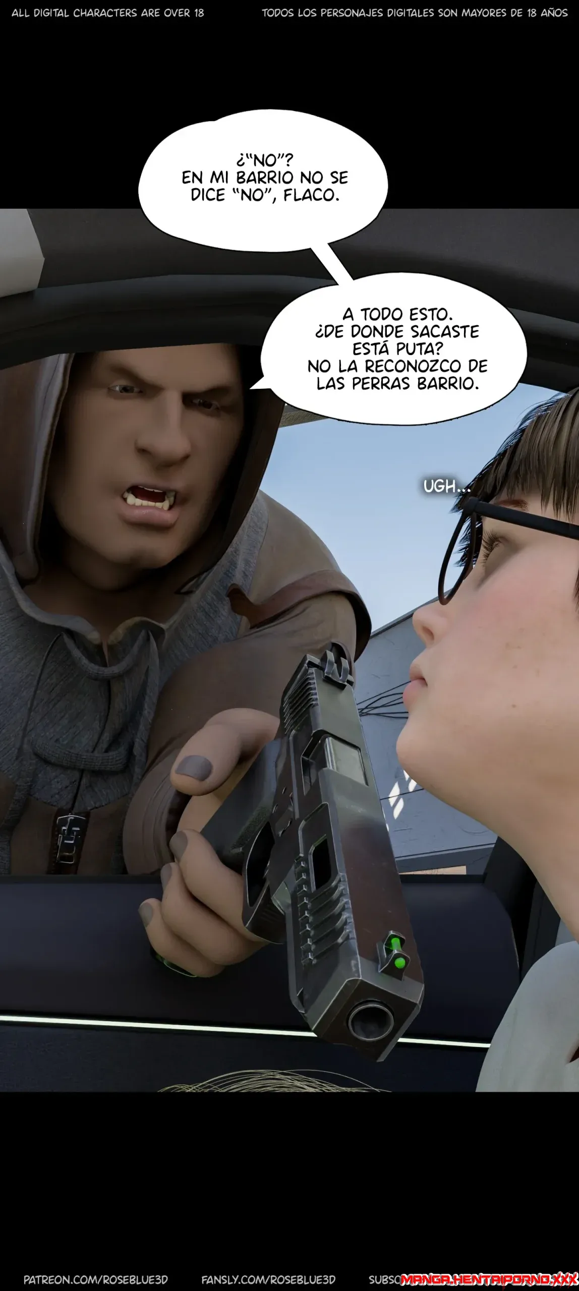 La Viuda de mi Vecina 57 - Comics 3D - COMICS en 3D - comics porno