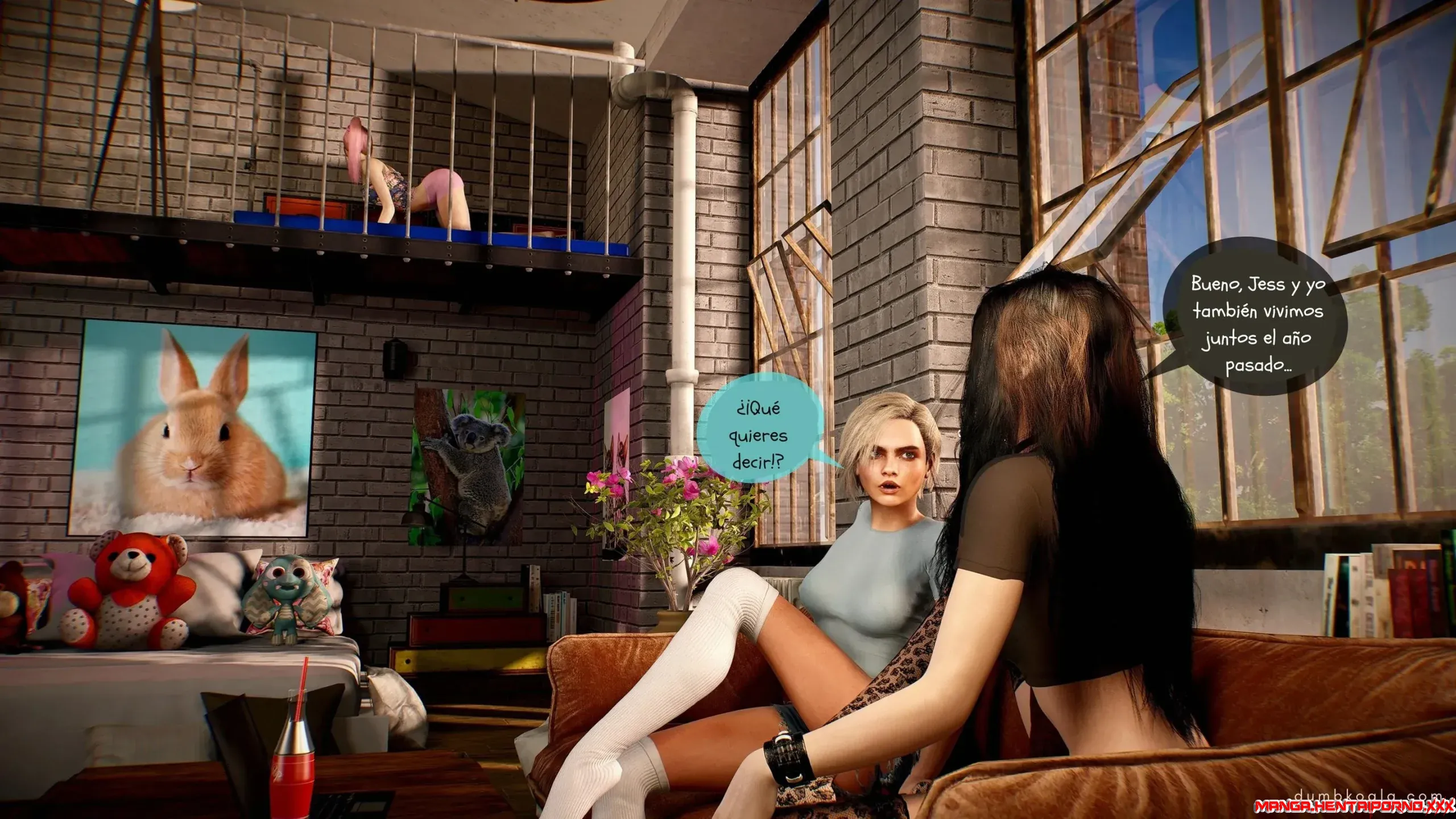 Crush Parte 2 - COMICS en 3D - comics porno
