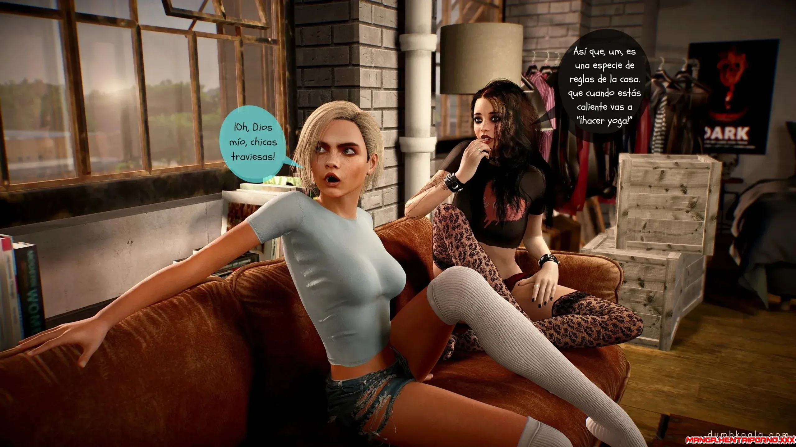 Crush Parte 2 - COMICS en 3D - comics porno
