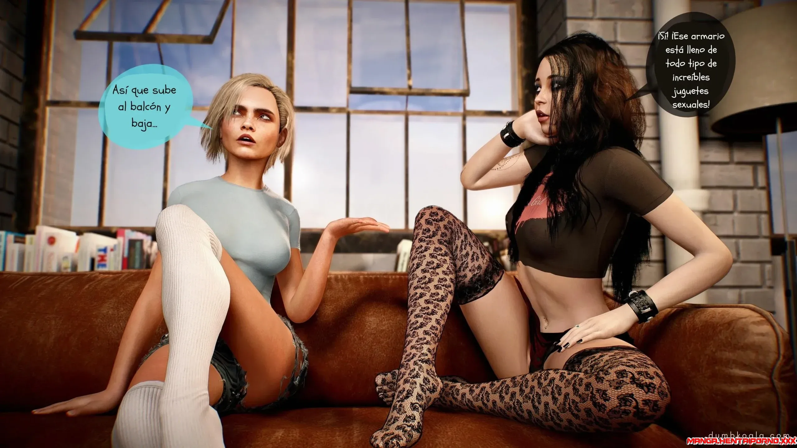 Crush Parte 2 - COMICS en 3D - comics porno
