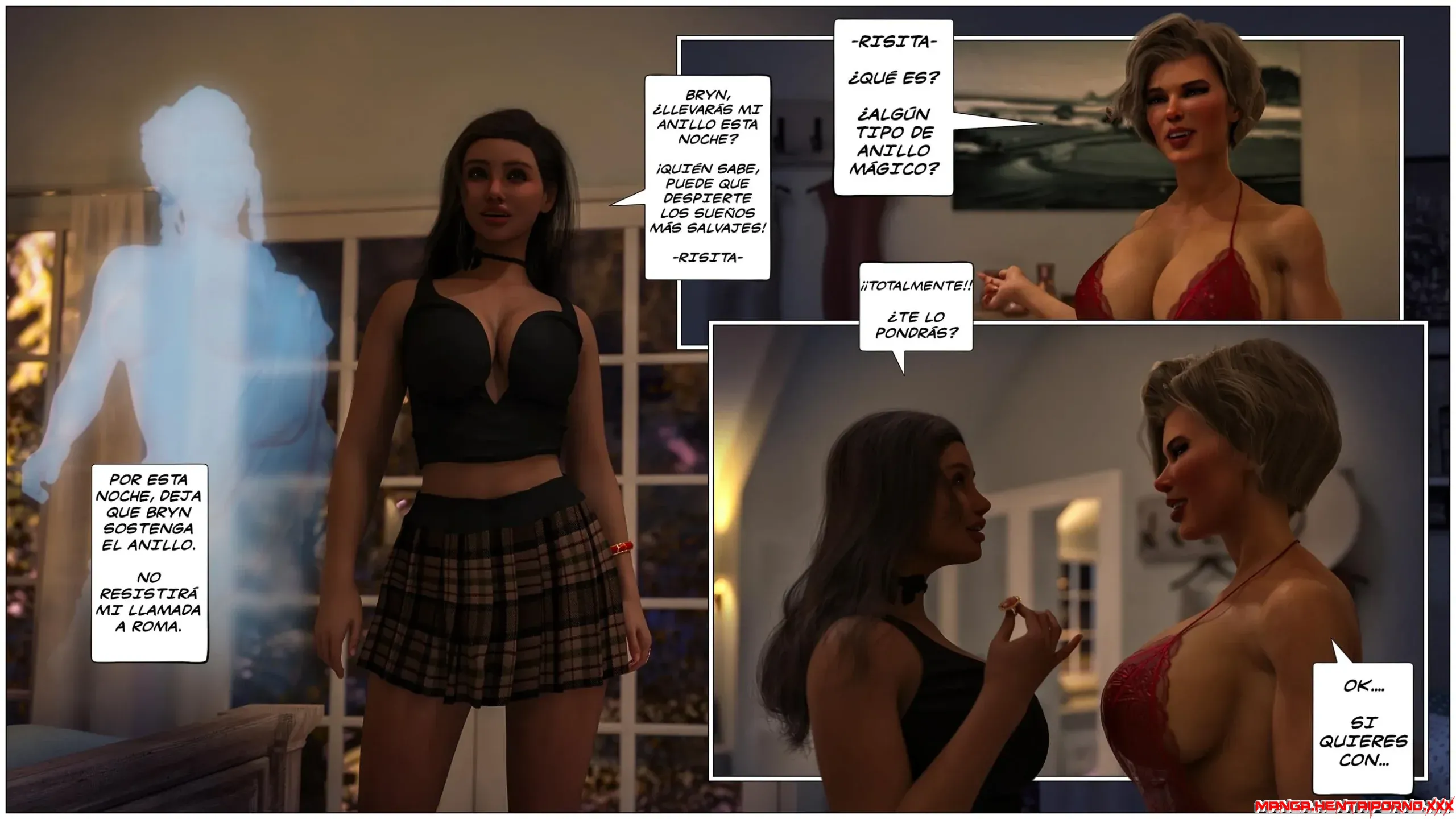 El anillo de la emperatriz romana parte 2 - COMICS en 3D - comics porno