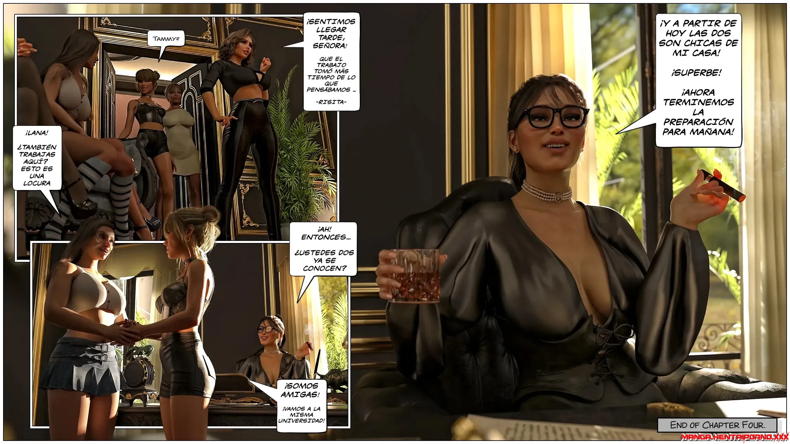 El anillo de la emperatriz romana parte 4 - COMICS en 3D - comics porno