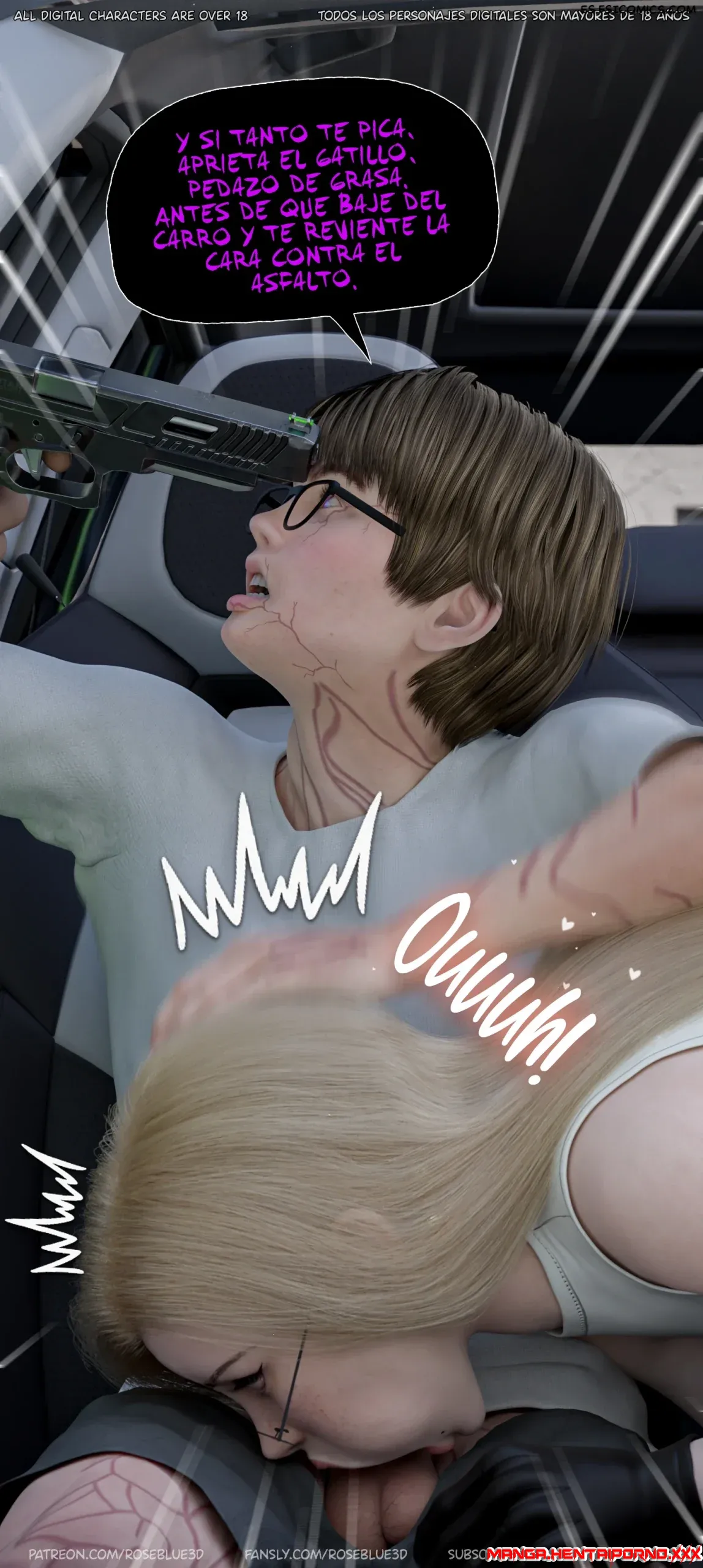 La Viuda de mi Vecina 57 - Comics 3D - COMICS en 3D - comics porno